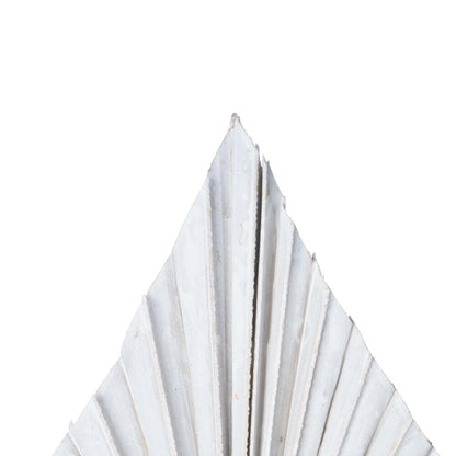 Vickerman Natural Botanicals 15.75 - 19.5" White wash Dried Palm Spear 12 per bag.
