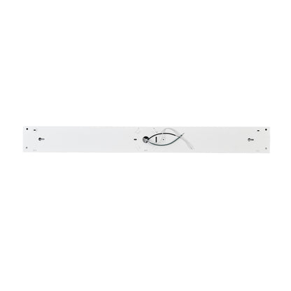 ASD Lighting LED Under Cabinet Bullnose 24" 12W 120V Dimmable CCT Selectable 2700/3000/3500/4000/5000K Hardwired, On/Off Switch, White UL