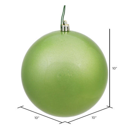 Vickerman 10" Celadon Candy Ball Ornament