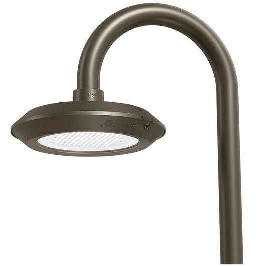 Westgate Spec Series Power & Cct- Adjustable Post Disk Light, Outdoor Lighting, 22W/37W/56W/75W, 137 Lumens/W, 40K/50K, Bronze Finish, 0~10V Dimming