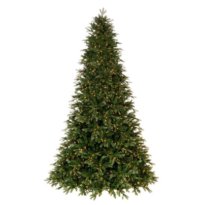 Vickerman 7.5' x 56" Douglas Fir Artificial Christmas Tree with Warm White LED Lights.