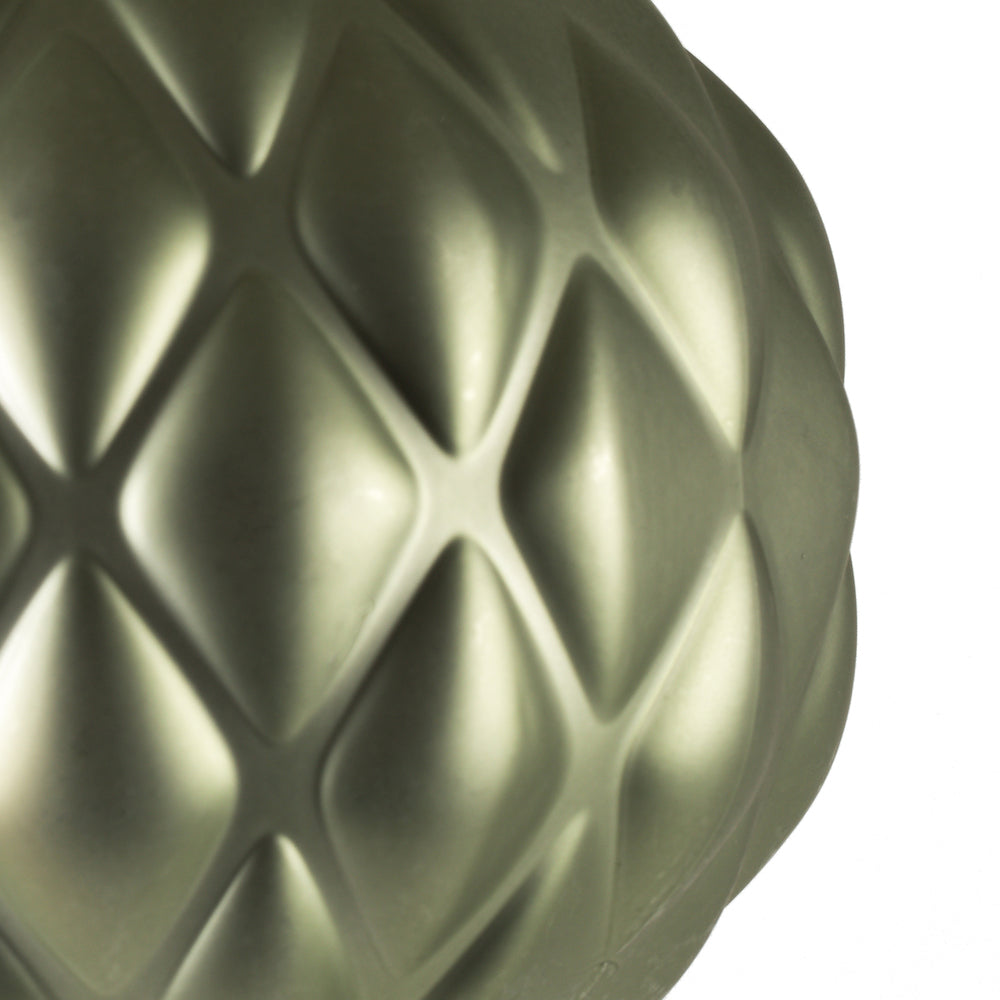 Vickerman 6" Wrought Iron Matt Round Pine Cone 4Bg