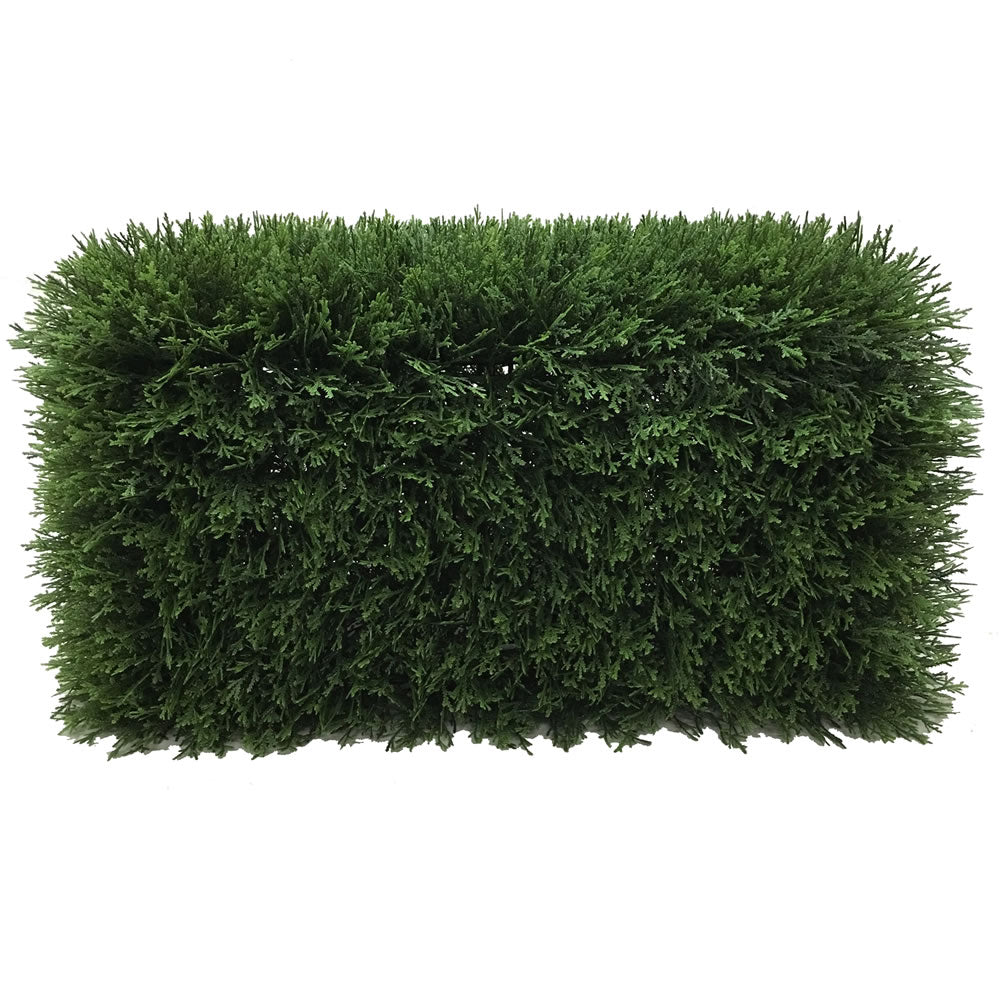Vickerman Artificial 24" Green Cedar Hedge.