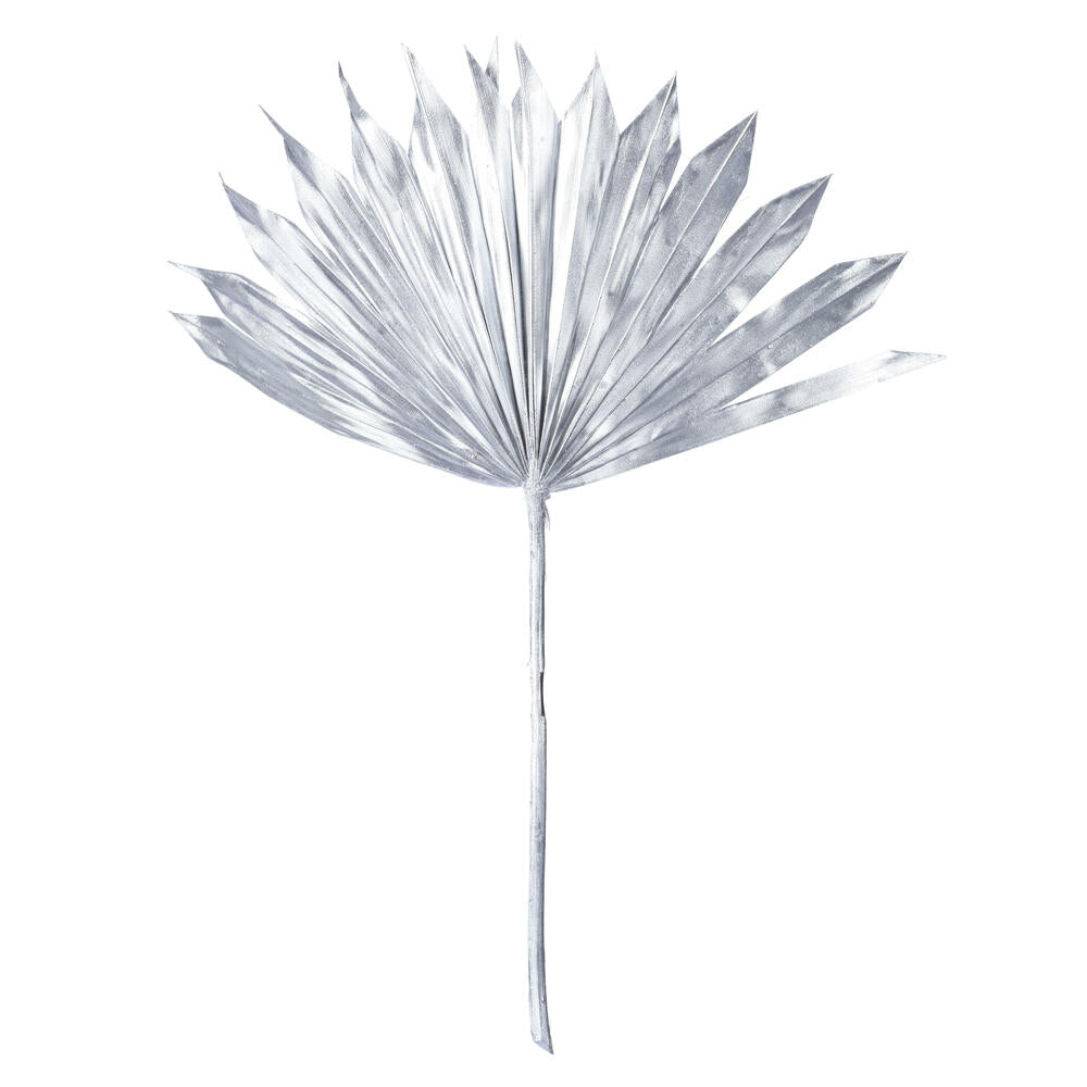 Vickerman Natural Botanicals 13.75 - 19.5" Metallic Silver Dried Palm Sun Spear 12 per bag.