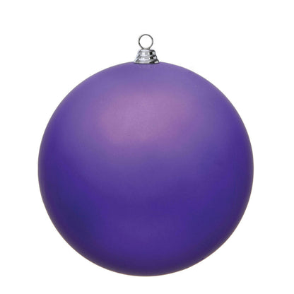 Vickerman 15.75" Purple Matte Ball Ornament