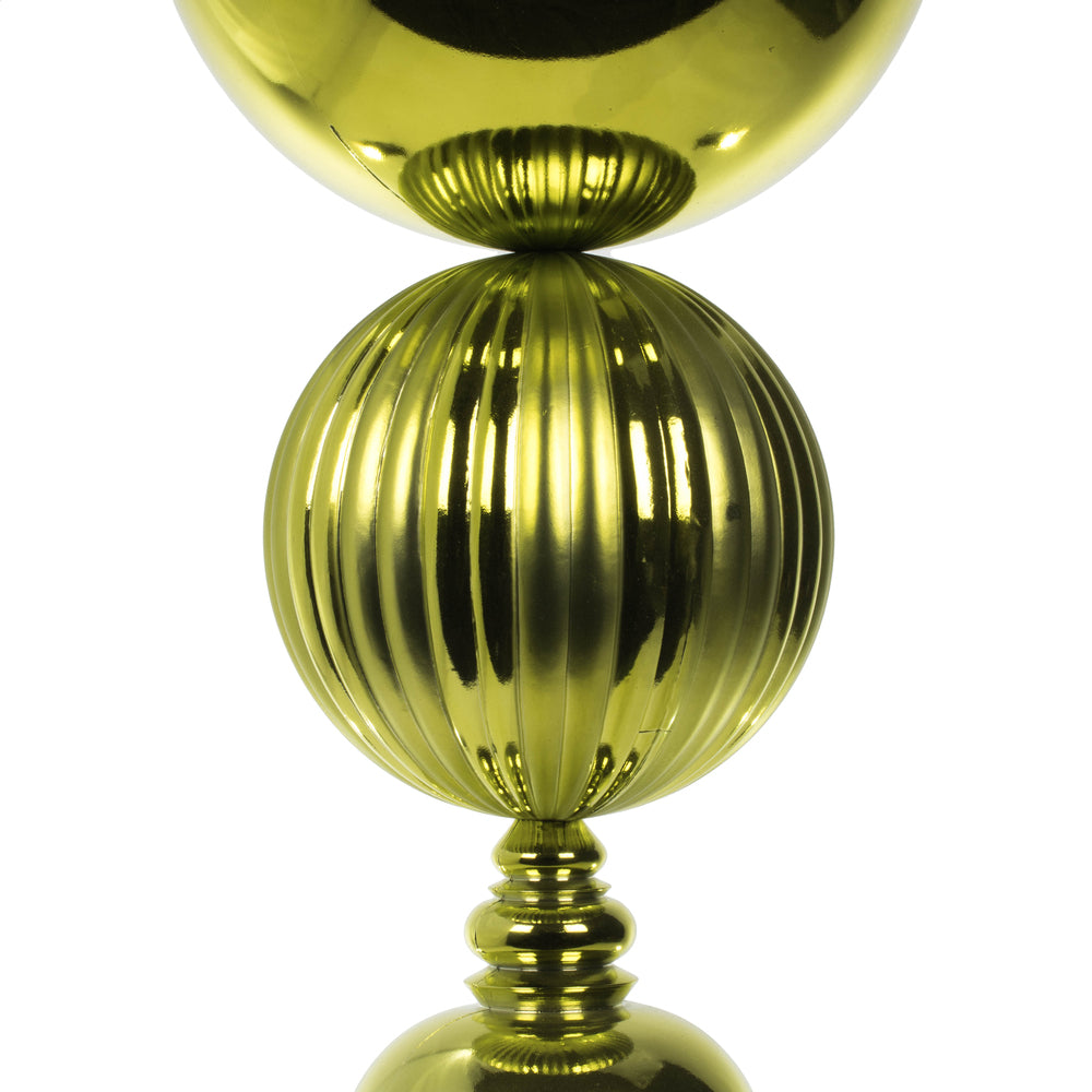 Vickerman 54" Lime Shiny and Matte Finial Ornament