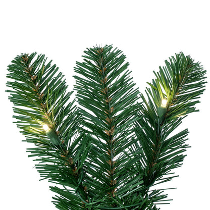 Vickerman 9' x 24" Oregon Fir Artificial Christmas Garland Warm White LED Lights