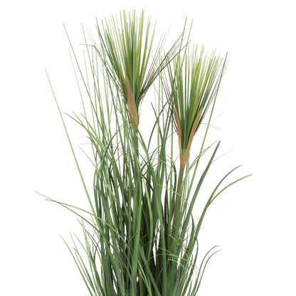 Vickerman 24" Artificial Potted Green Grass.
