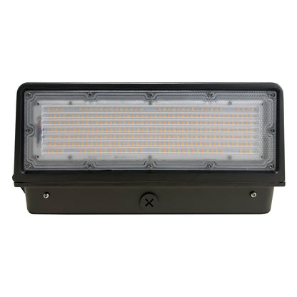ASD Lighting LED Full cutoff Wallpack 30/40/50W 120-277V 0-10V Dimmable 145Lm/W 3000/4000/5000K Bronze UL DLC Premium