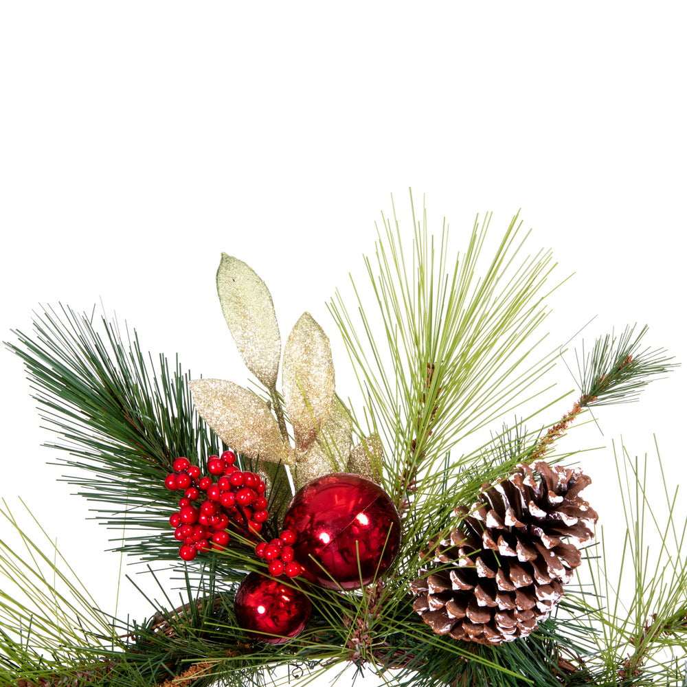 Vickerman 24" Artificial Christmas Wreath Unlit