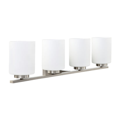 ASD Lighting 4-light Vanity Light 4xE26 60W 120V Satin Nickel ETL