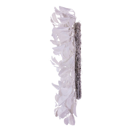 Vickerman 24" White Artificial Dogwood Snowy Wreath