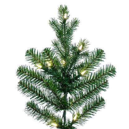 Vickerman 14' x 56" Eagle Fraser Slim Artificial Christmas Tree Warm White Dura-lit LED Lights