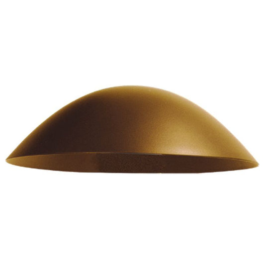 Westgate Model 18 Aluminum Path Light Cap, Antique Brass, Landscape Lighting, Dark Brass Finish