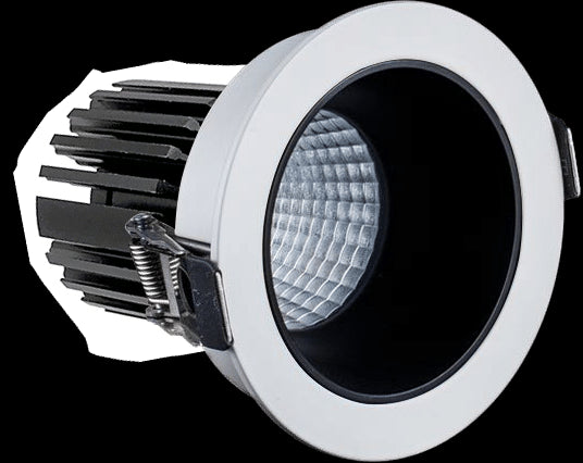 Westgate LED Winged Recessed Light, Residential Lighting, 7W, 500 Lumens, 5000K, Black Finish, TRIAC LED Dimmer