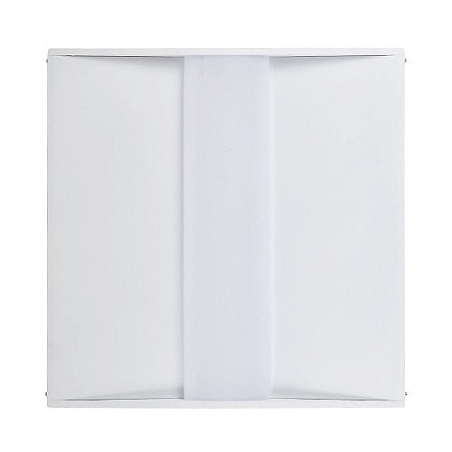 Euri Lighting ETF22-35W103sw-2 Commercial LED 25/35 Watt 2x2 Center Basket Troffer 3 Color and 2 Wattage Selectable Dimmable - Pack of 2