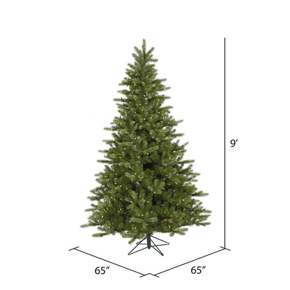 Vickerman 9' x 65" King Spruce Artificial Christmas Tree with Warm White Dura-Lit® LED Lights