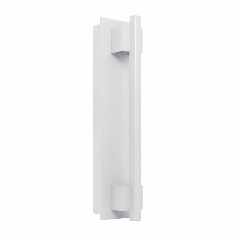 Westgate LED Wall Sconce Light, Outdoor Lighting, 5W/10W/15W/20W, 90 Lumens/W, 3000K, Silver Finish