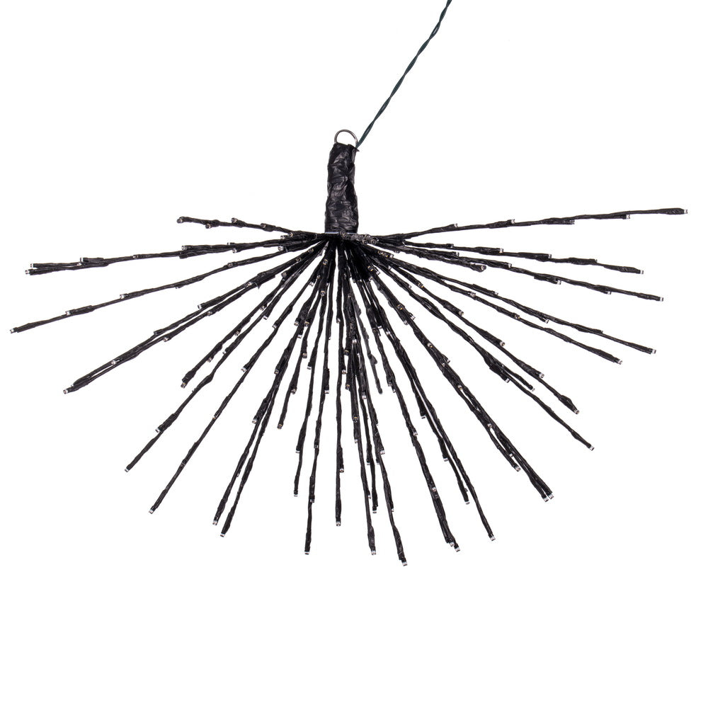 Vickerman 240Lt x 32" Black Starburst Warm White 5mm LED Lights.
