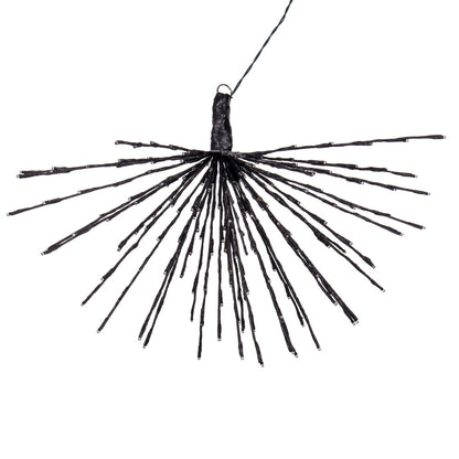 Vickerman 240Lt x 32" Black Starburst Warm White 5mm LED Lights.