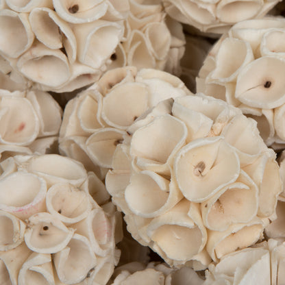 Vickerman Natural Botanicals 2.4" Sola Crape Ball. Includes 50 pieces per Pack.