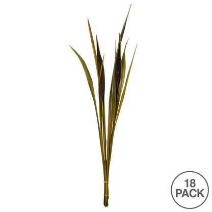 Vickerman 36-40" Basil Bahia Spears. Includes 18 Stems (2 - 9 Stem Bunches) Dried