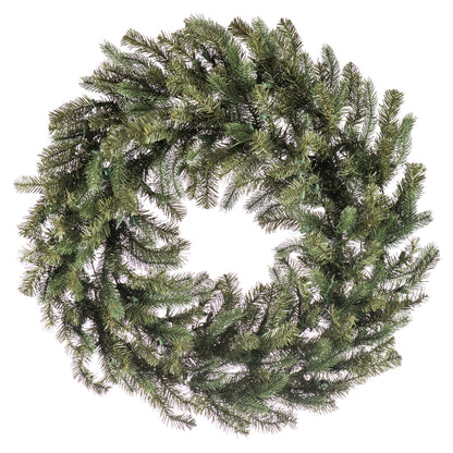 Vickerman 42" Colorado Spruce Artificial Christmas Wreath Clear Dura-lit Incandescent Lights