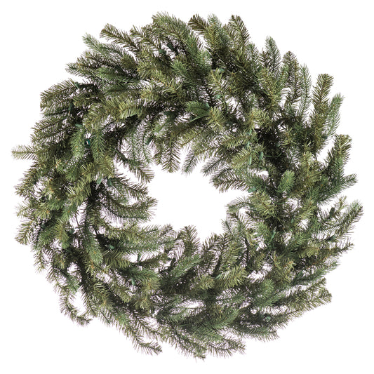 Vickerman 42" Colorado Spruce Artificial Christmas Wreath Clear Dura-lit Incandescent Lights