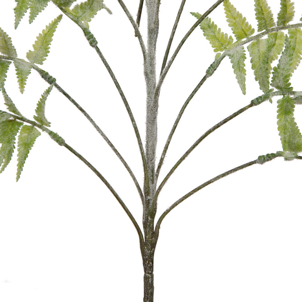 Vickerman 33.5" Light Green Artificial Jungle Fern Leaves Spray 2 per bag.