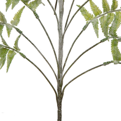Vickerman 33.5" Light Green Artificial Jungle Fern Leaves Spray 2 per bag.