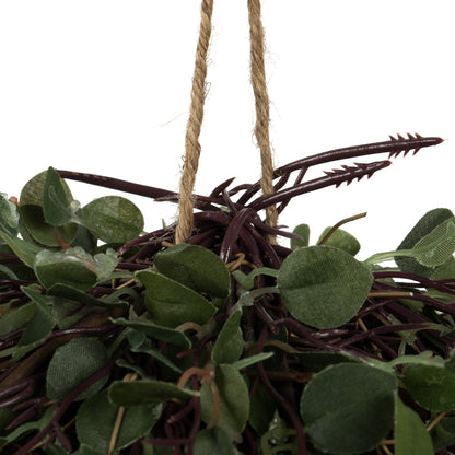 Vickerman 8" Artificial Green Angel Vine kissing ball.