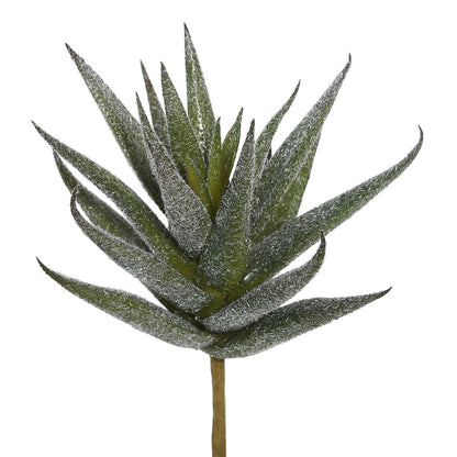 Vickerman 6.5" Artificial Green and Red Aloe Vera Pick Set of 3