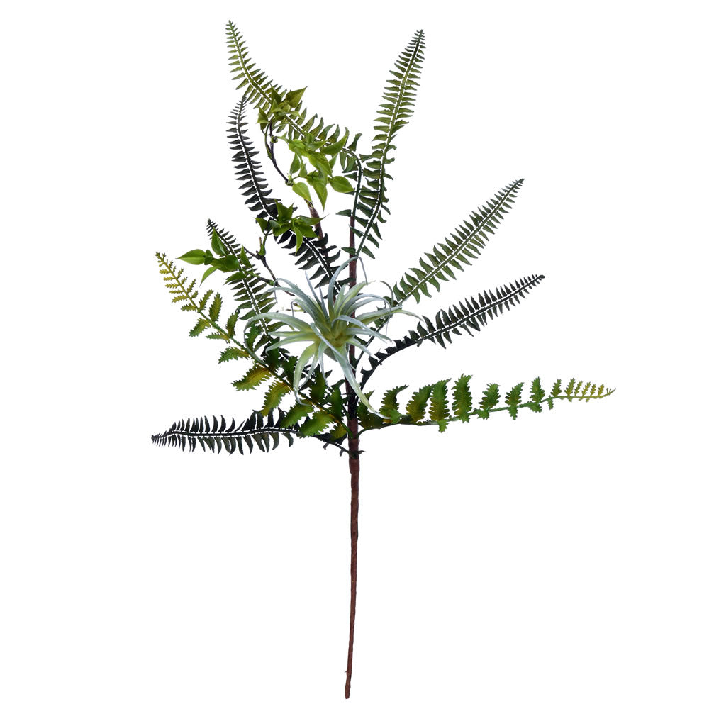 Vickerman 20" Artificial Green Fern Pick 2/pk