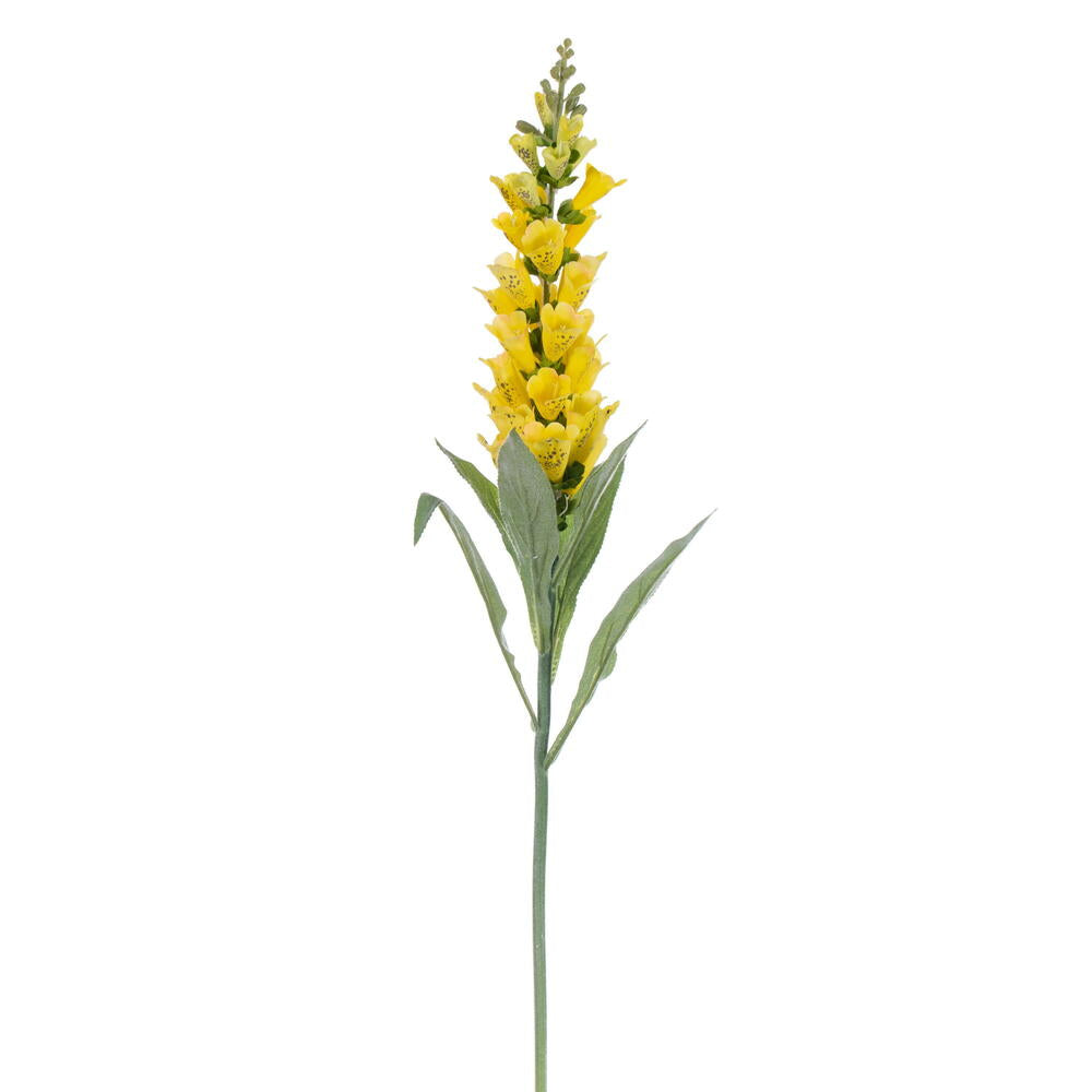 Vickerman 36" Artificial Yellow Foxglove Stem