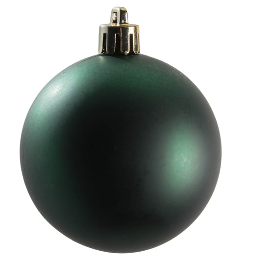 Vickerman 2.4" Midnight Green Matte Ball Ornament 24 per Bag