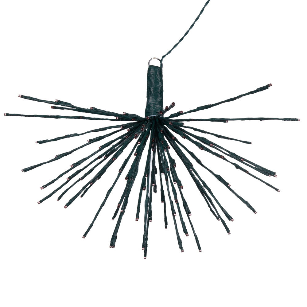 Vickerman 160Lt x 24" Green Starburst Pink 5mm LED Lights.