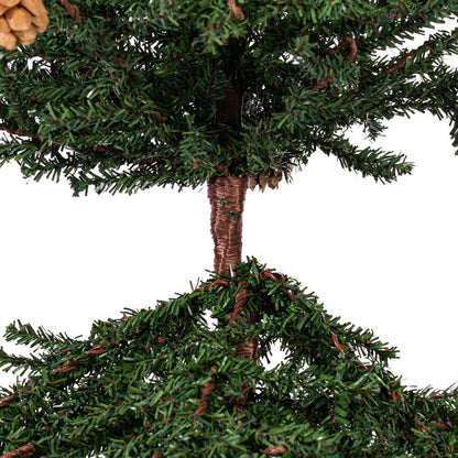 Vickerman 36" Carmel Pine Artificial Christmas Tree Unlit