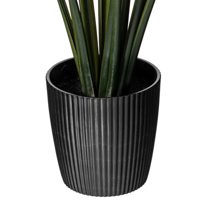 Vickerman 38" Artificial Potted Grand Philodendron Bush.