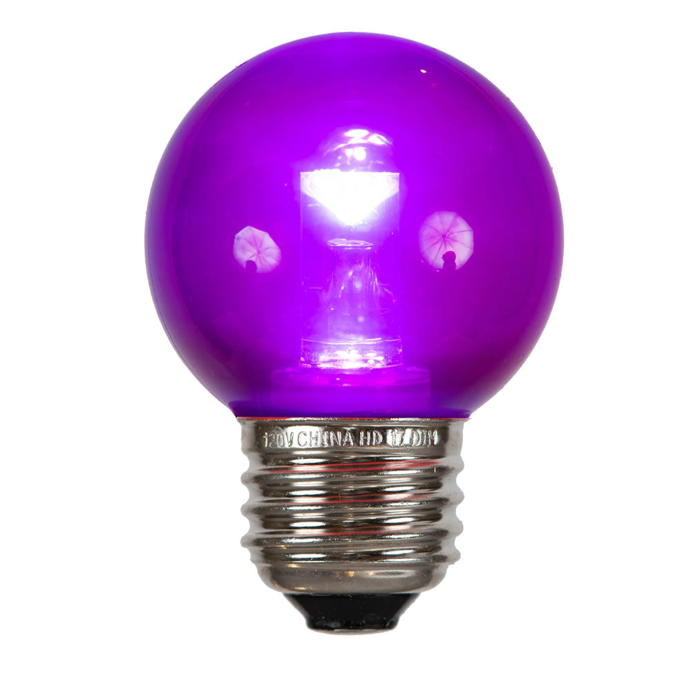 Vickerman G50 PURPLE SMD Tube LED Bulb 10/Bag