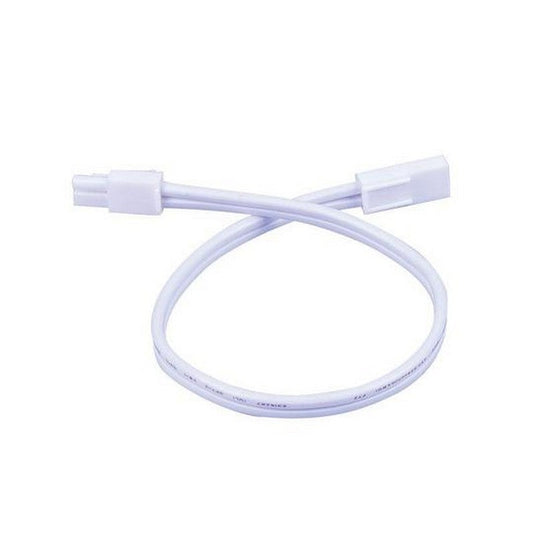 Westgate 12 Inch Linking Cable For White UCA Series - White Color, Undercabinet Lighting