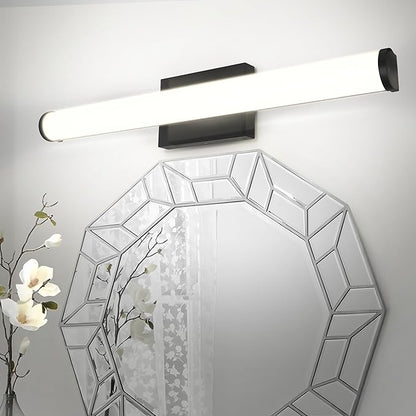ASD Lighting LED Vanity linear 24inch 25W 120V Triac 3000/4000/5000K Black ETL