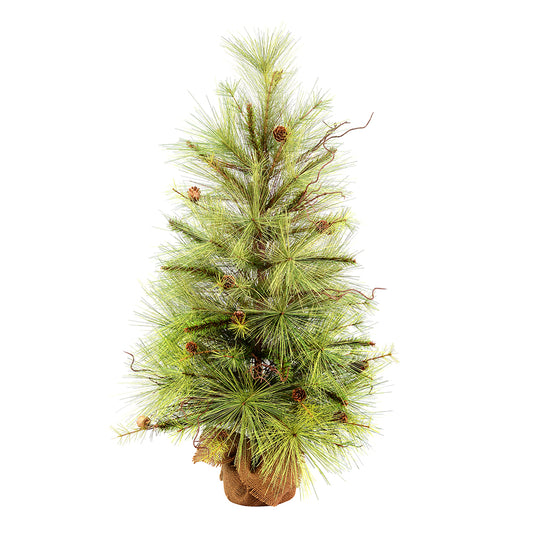 Vickerman 36" Jasper Pine Artificial Christmas Tree Unlit