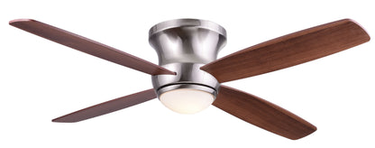 Wind River Fans Zorion Nickel 52 Inch Ceiling Fan, 17Watts, 120V, CCT Adjustable