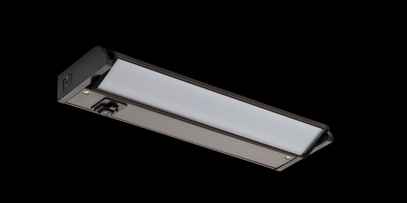 Westgate 16" 5W 275 Lumens LED UC Adjustable , Brz , 2700K, 3000K & 4000K, Undercabinet Lighting, 6.5W, 390 Lumens, 2700K/3000K/4000K, Bronze Finish, Dimmable