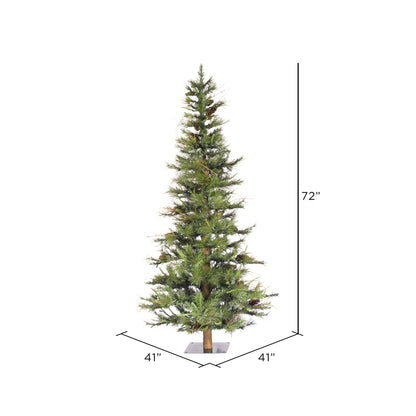 Vickerman 6' Ashland Artificial Christmas Tree Unlit