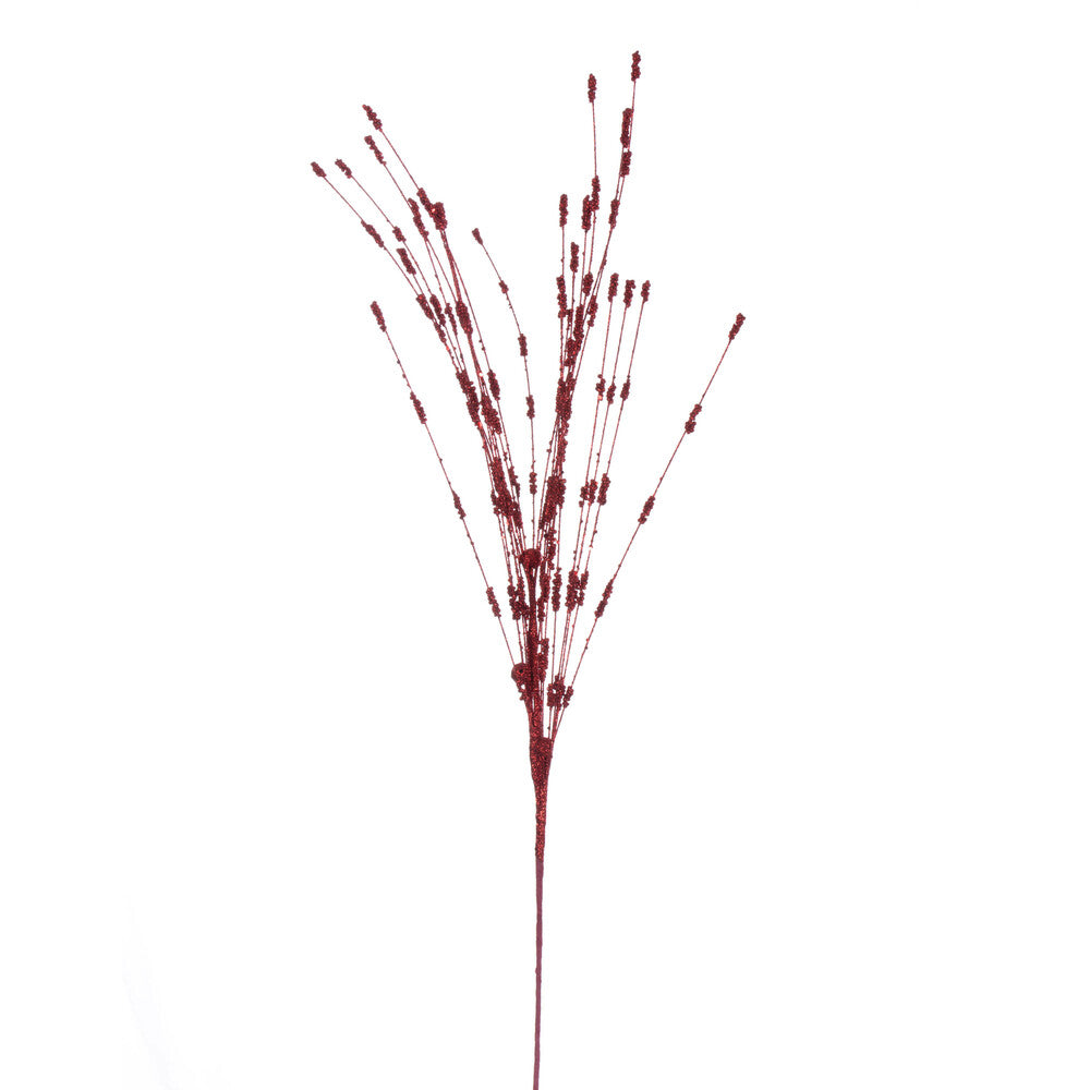 Vickerman 36" Red Berry Glitter Spray 6 per bag.