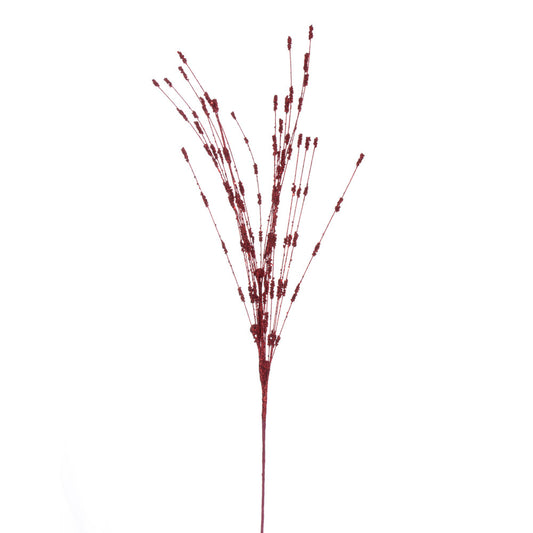 Vickerman 36" Red Berry Glitter Spray 6 per bag.