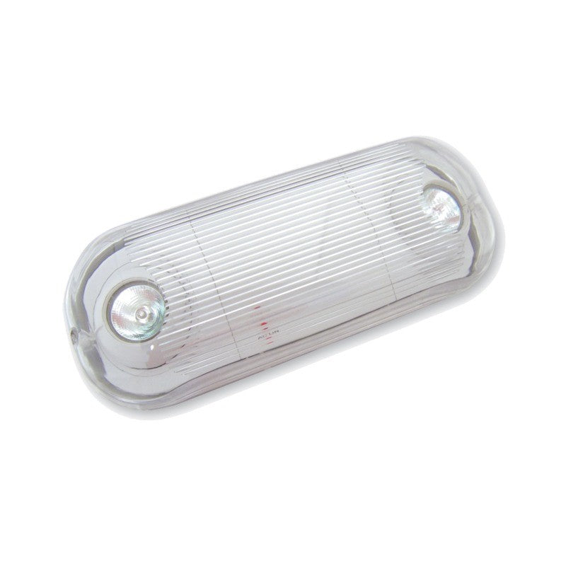 Westgate Wet Location MR16 Emergency Lights, Gray Housing, Wall-Mounting, LED Exit & Emergency Lighting, 7.2W Pear Head