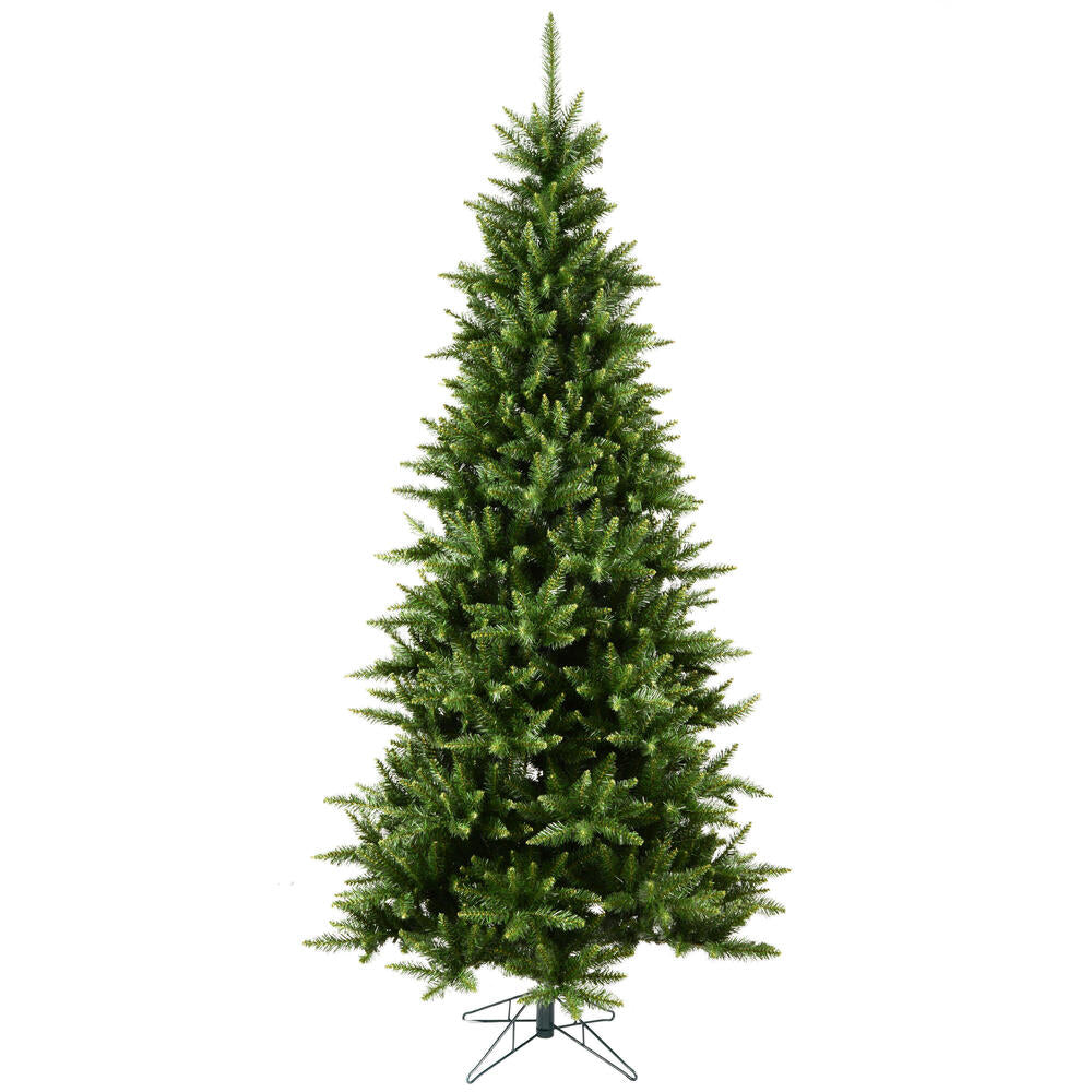 Vickerman 7.5' Camdon Fir Slim Artificial Christmas Tree Unlit