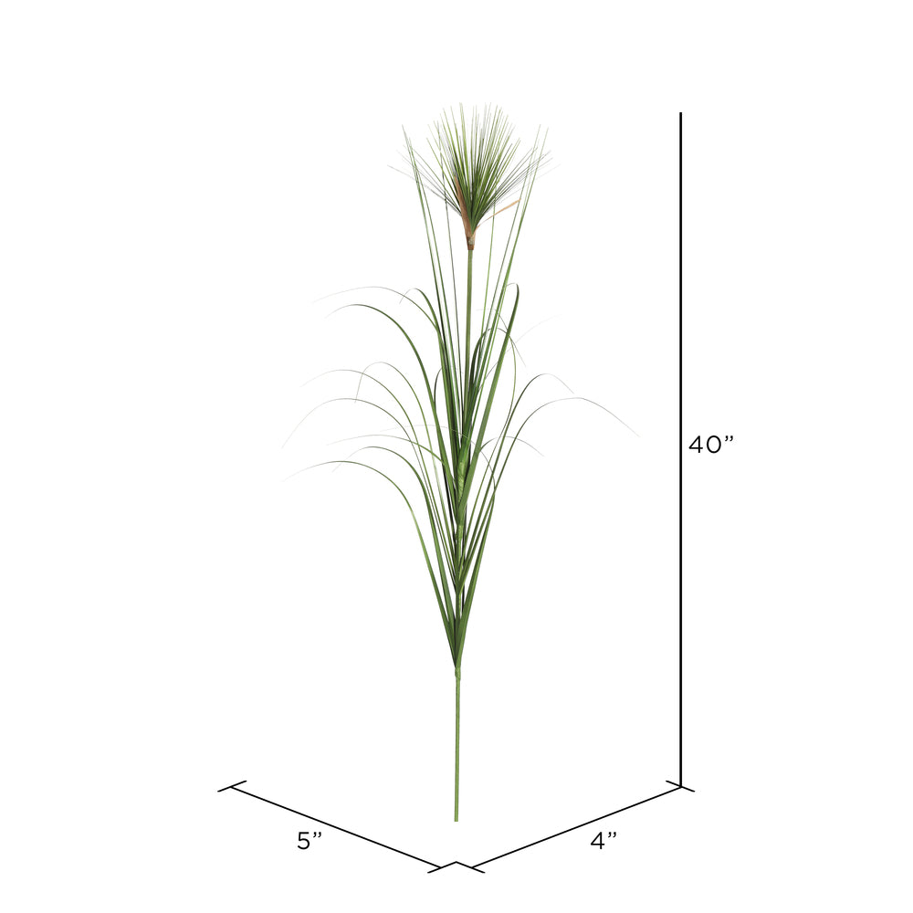 Vickerman 40" Artificial Green Grass Spray. Includes 6 sprays per pack.